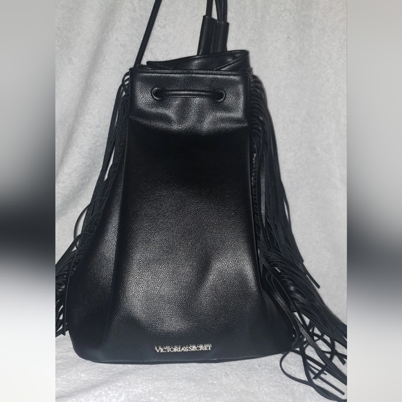 Limited edition Black Victoria Secret back pack purse - Picture 1 of 4